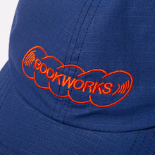 Load image into Gallery viewer, Orange / Blue Record Logo Hat