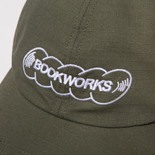 Load image into Gallery viewer, White / Olive Record Logo Hat